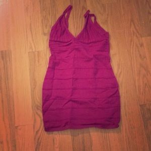 Pink bandage dress